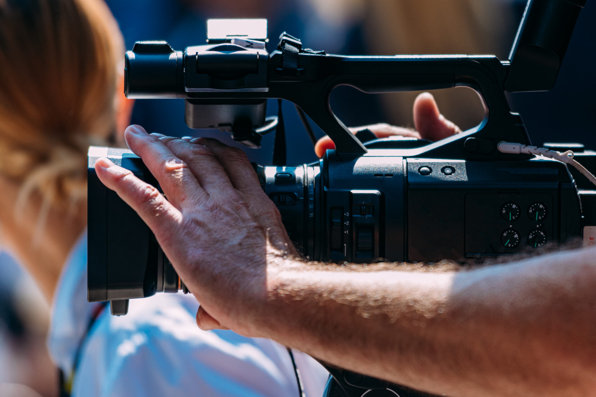 TV Camera Recording Event